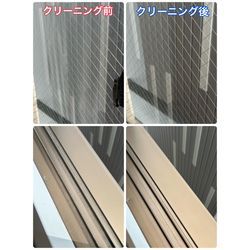 大垣市のベランダ・窓・お風呂クリーニング！！の画像2