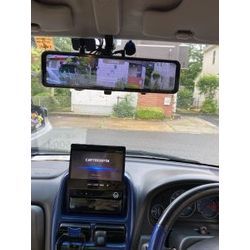 ⑨7/5 【自社作業】スバル　プレオ　前後ドラレコ取付の画像2