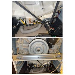 市川市 パナソニック ドラム式洗濯機 H35エラー！の画像2