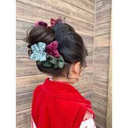 七五三🌸ふんわり日本髪風アレンジの画像2