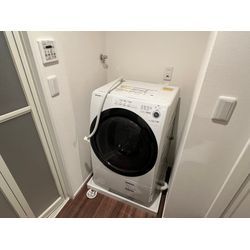 飯能市　ドラム式洗濯機　取り付け！の画像1