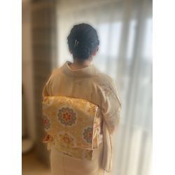 七五三　お宮詣り　お母様訪問着の画像1