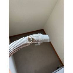 世田谷区　縦型洗濯機排水ホース交換！の画像1