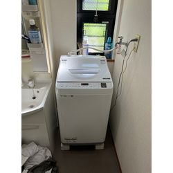 世田谷区　縦型洗濯機排水ホース交換！の画像2