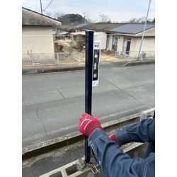 メッシュフェンス施工取付④の画像2