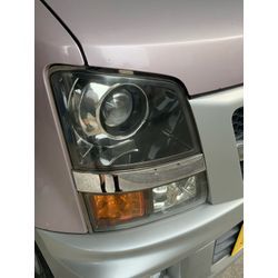 AZワゴン　ヘッドライトクリーニングの画像3