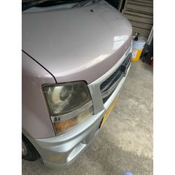 AZワゴン　ヘッドライトクリーニングの画像1