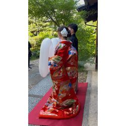 和装婚前撮りの画像2