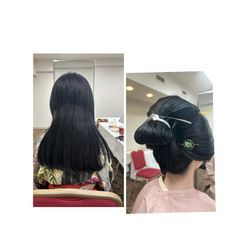 自髪結いの画像1