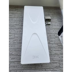 茨城県龍ケ崎市、新築外壁に白デザインアンテナ新規設置の画像1