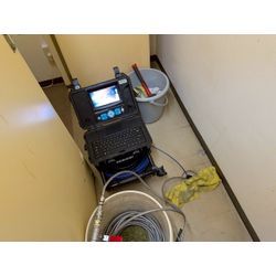 【神戸市中央区｜オフィスビルのトイレ詰まり】異物混入と配管内のサビが原因！カメラ調査＆高圧洗浄で解決！の画像3