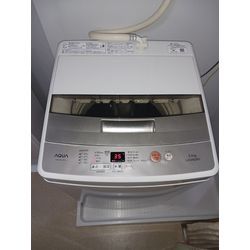 洗濯機アクアAQW-BK50F(W)2017年式の画像1