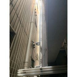 マンション屋外階段(吹き抜け)鳩対策の画像3