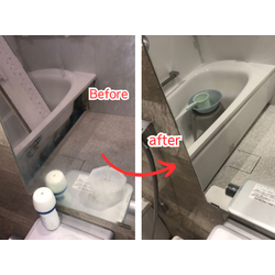 鏡も蛇口もピカッ!水アカ撃退でバスルームが見違えるの画像1