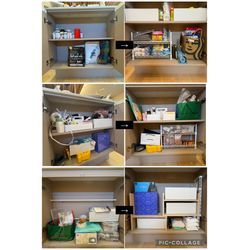 片付けのbefore after『カウンター下収納』などの画像1