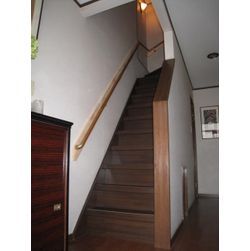 手すり取付　【下地のない廻り階段のケース】の画像3