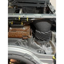 本日の作業：パナソニック製ドラム式洗濯機クリーニング（乾燥不良改善）の画像1