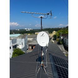 愛知県岡崎市地デジBSアンテナ工事の画像1