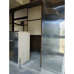 飲食店で良く見かける自在扉を設置！の画像2