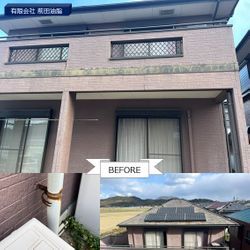 福岡県糸島市住宅外壁塗装の画像2