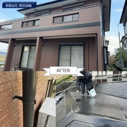 福岡県糸島市住宅外壁塗装の画像3