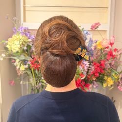 和髪シニヨンの画像2