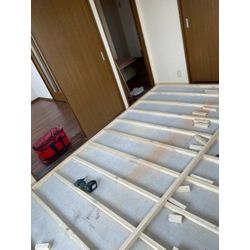 【蟹江町】和室を洋室にしたい方必見！畳を外した後の「床上げ」工事の裏側の画像2