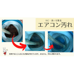 「真っ黒な汚れの正体は…？プロのエアコン洗浄で空気までピカピカに (^_^)」の画像1