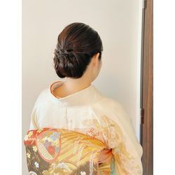 25/11/30 七五三　お母さま　ロング　シニヨンの画像3