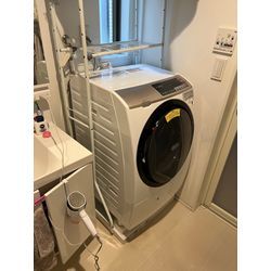 立川市　洗濯機排水口詰まり除去！の画像2