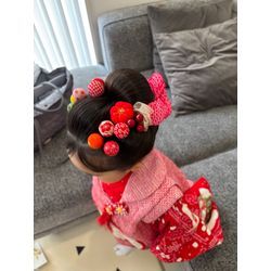 七五三🌸3歳さん新日本髪②の画像1