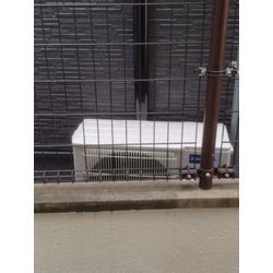 早良区新築🏠3階建てエアコン２台工事の画像2