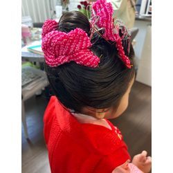 本日も可愛い３歳さん🩷(新日本髪)の画像1