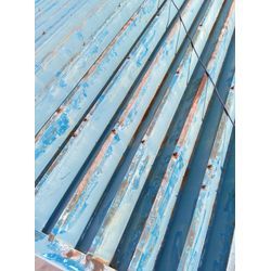 鉄板屋根の錆止め塗装の画像1