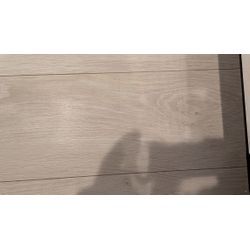 施工実例　キッチンフローリング　えぐれキズ補修の画像2