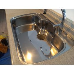 上級仕上げのステンレスキッチンシンクの画像3