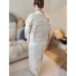 お宮参り 訪問着のお着付けの画像3