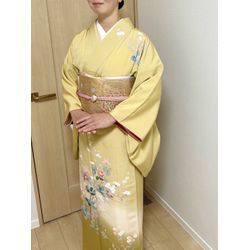 お宮詣り　訪問着の画像3