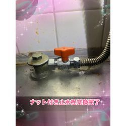 止水栓水漏れ補修の画像3