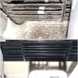 無保証の条件で⭕ 2007年ナショナル CS-40RJX2 、2011年 日立 RAS-S28A お掃除エアコン2台洗浄の画像3