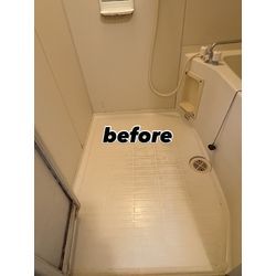 賃貸アパートの浴室リメイクの画像1