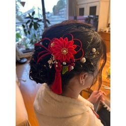 最後の卒業袴　立派な大学生(まとめ髪)の画像2