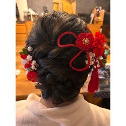 最後の卒業袴　立派な大学生(まとめ髪)の画像1