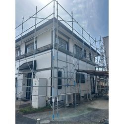 外壁塗装！屋根塗装(遮熱)完了！足場撤去！の画像1