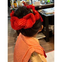 可愛い😍３歳さんとママ(新日本髪風)の画像2