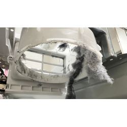 東芝ドラム式洗濯機ZABOON TW-127XM2L(W)分解洗浄_開成町の画像2