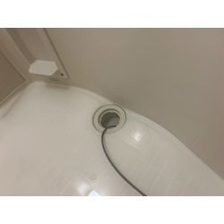 【神戸市北区】個人宅のお風呂排水詰まり対応｜髪の毛の蓄積によるつまりをワイヤーで除去！の画像2