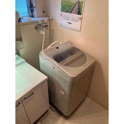 小平市　縦型洗濯機排水ホース交換！の画像1