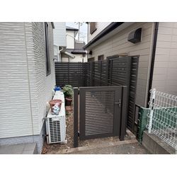 古いラティスから大変身！LIXIL多段フェンスで目隠し＆防犯性アップの画像2