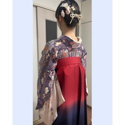 【卒業生】学生さん 袴➕ヘアアレンジの画像2